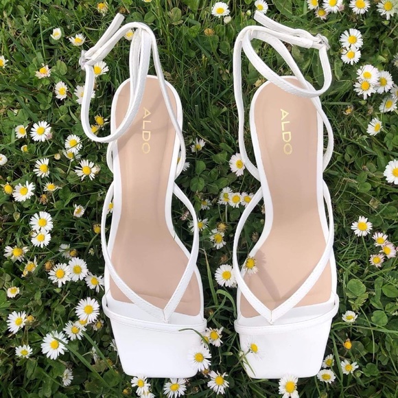 Aldo | Shoes | Aldo Kaviel Heels White 